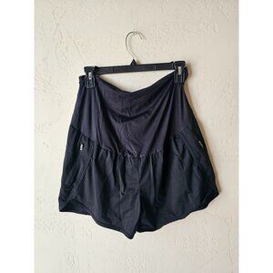 Women's Large Maternity Athletic Shorts With Pockets